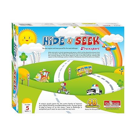 Toymate Hide & Seek Transport-Fun Brain Teasingx Game