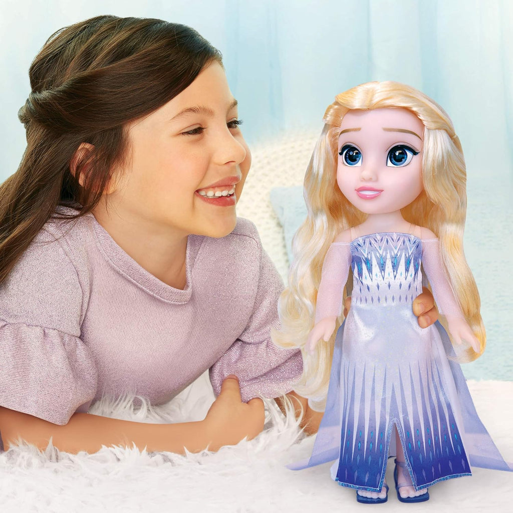 Frozen Queen Elsa Doll 35 cm White