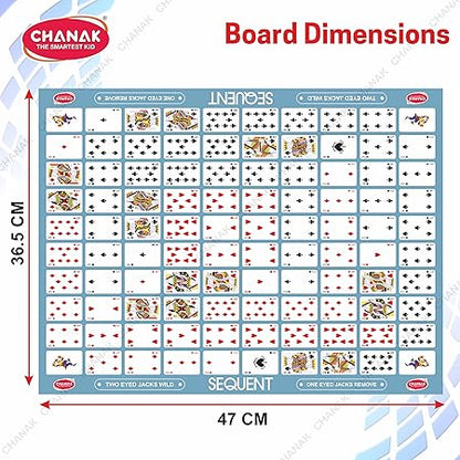 Chanak Make A Sequent Board Game