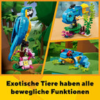 LEGO Creator Exotic Parrot 31136 Building Toy Set (253 Pieces)