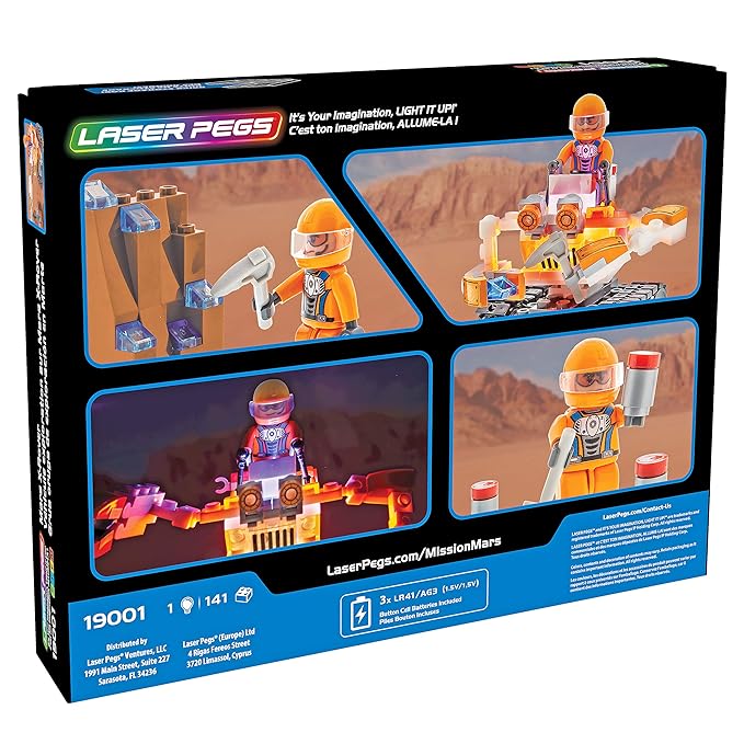 Laser Pegs - Astronaut Transporter