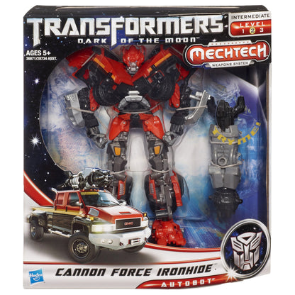 Transformers Dark Of The Moon Mechtech Voyager Class Cannon Force Ironhide Figure