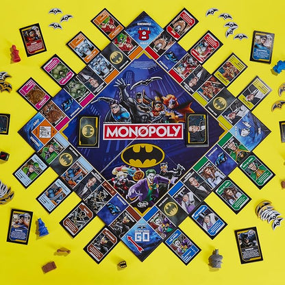 Monopoly Batman Edition Board Game | Monopoly Game for Batman Fans