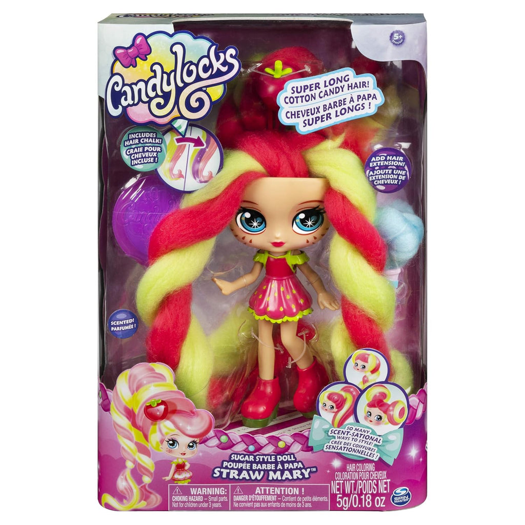 Candylocks 7-Inch Straw Mary, Sugar Style Deluxe Scented Collectible Doll