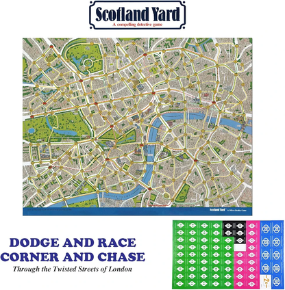 Funskool Scotland Yard, A Compelling Detective And Strategy Game