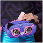 Purse Pets Savannah Spotlight Bum Bag for Children - Interactive Cross Body Bag with More than 30 Light Effects, Sounds, Reactions and Music, Children's Bag and Toys in One, from 5 Years