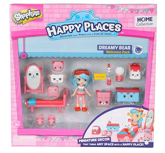 Shopkins Happy Places Welcome Pack Dreamy Bear