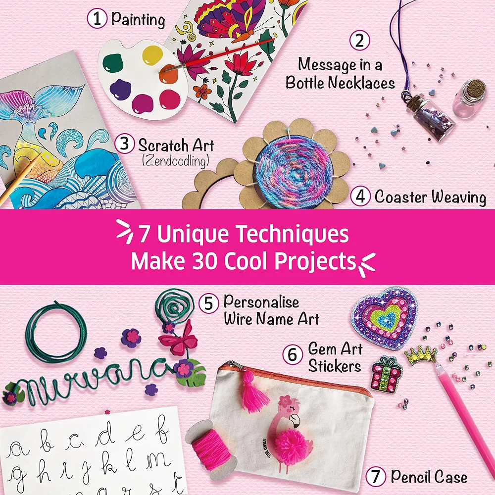 Chalk and Chuckles 7 Days of Art and Craft Kit