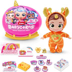 Babycorns ZURU Series 1 Small Ladybird Magic Baby Doll (Bailey) with Accessories, Surprise Unboxing Toy for Children, Girls