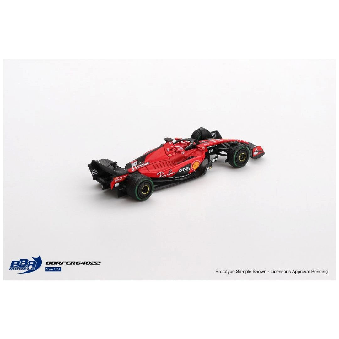 BBR Models Ferrari SF23 2023 Monaco GP – #16 Charles Leclerc – BBRFER64022