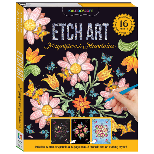 Kaleidoscope Etch Art Magnificent Mandalas