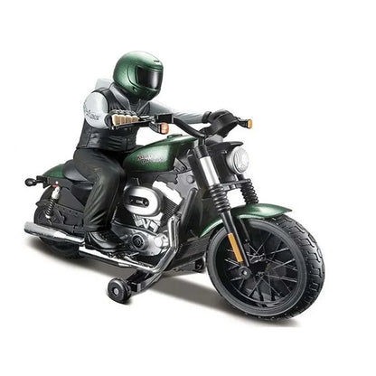 Maisto Tech RC Harley-Davidson XL 1200N Nightster – Green 1:6 Scale Motorcycle With Remote Control090159824305