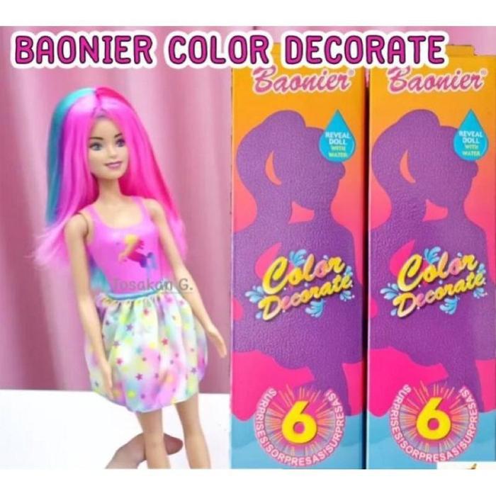 BARBIE Сolor Reveal  Doll Water Series Generation+ 7 SURPRISES (Any one)
