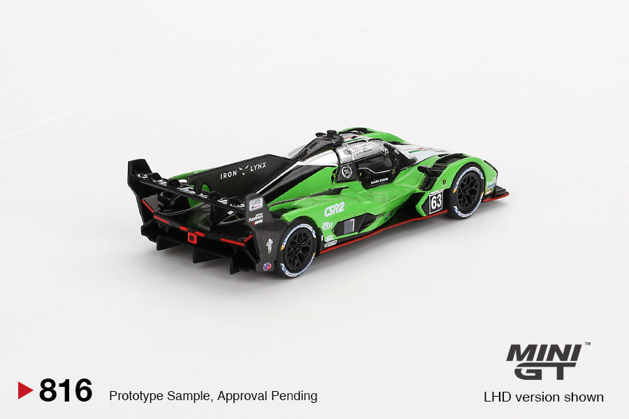 MINI GT Lamborghini SC63 #63 Iron Lynx 2024 IMSA Sebring 12 Hrs
