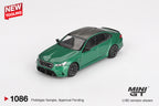 MINI GT BMW M5 Isle of Man Green Metallic