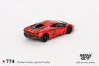 MINI GT Lamborghini Revuelto Arancio Dac Lucido