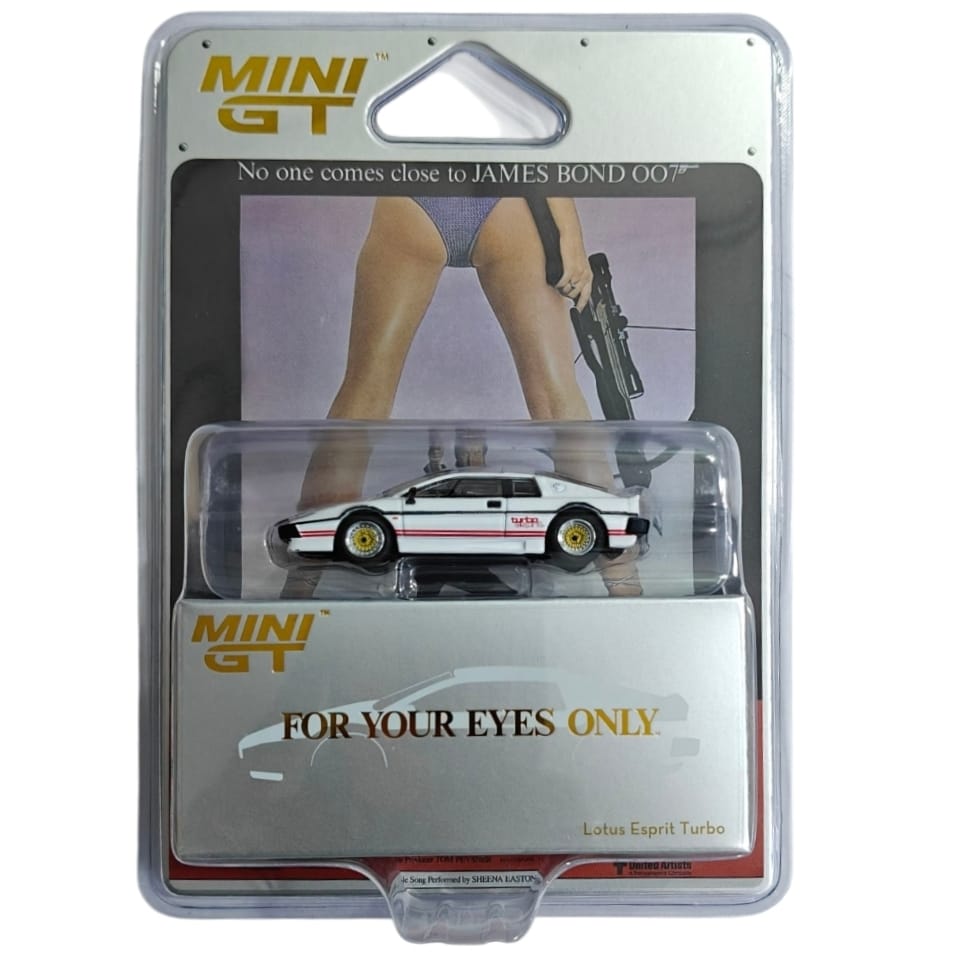 MINI GT 907 Lotus Espirit Turbo White For Your Eyes Only