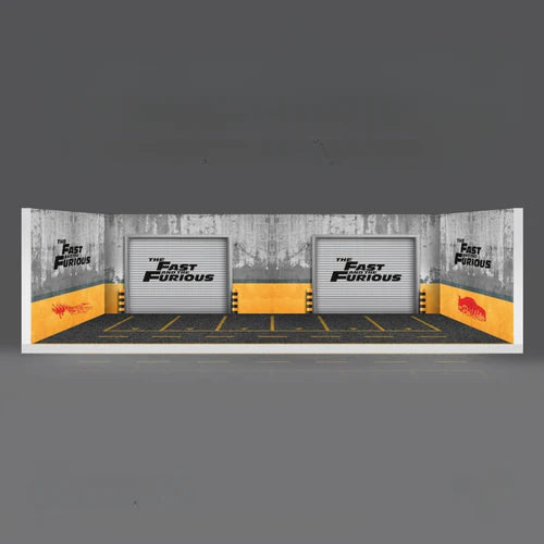 Cocoland Toys limited edition Fast & Furious garage diorama display