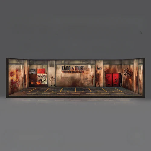 Cocoland Toys limited edition Kaido House garage diorama display