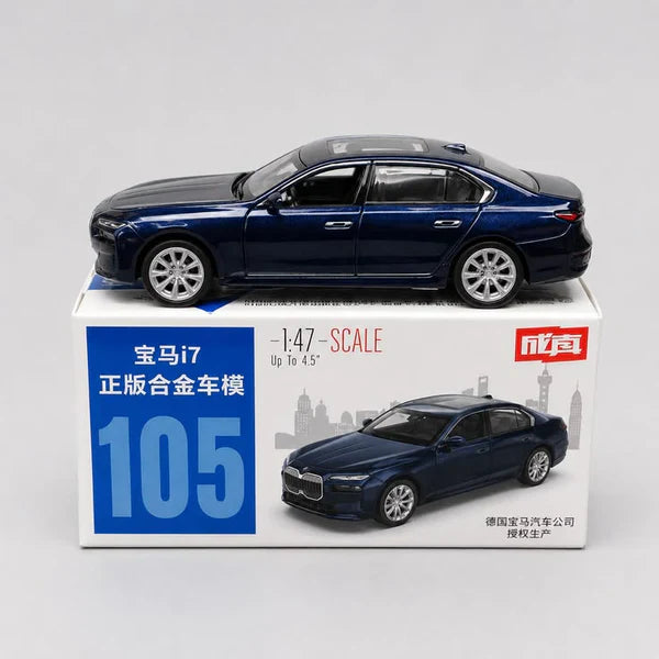 BMW i7 1:47 Scale Diecast Model Car – Official Licensed