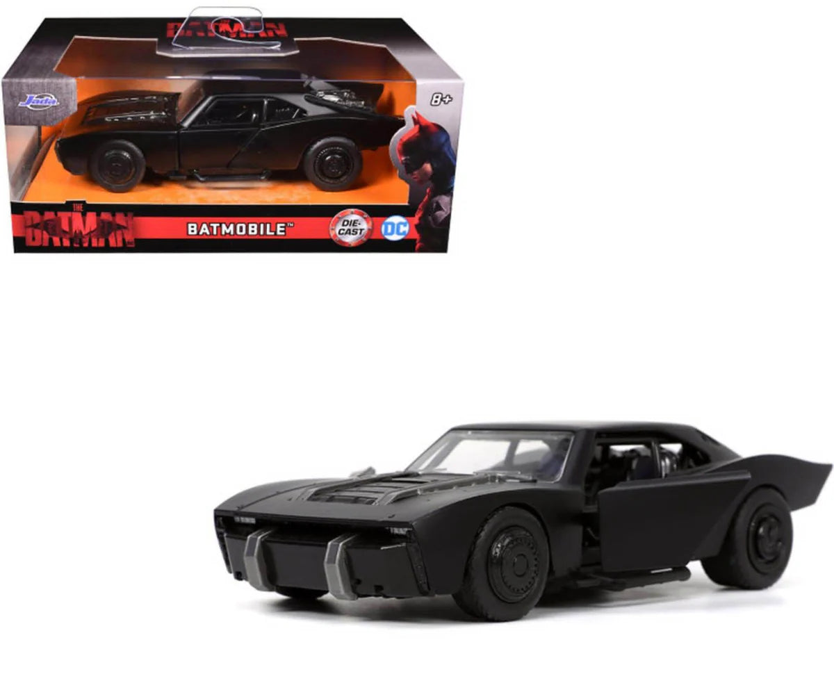 Jada 1/32 Diecast Batmobile Black The Batman 2022 Movie Hollywood Rides Series Diecast Model Car