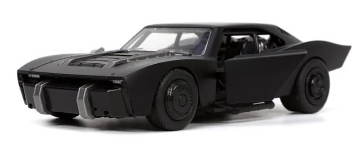 Jada 1/32 Diecast Batmobile Black The Batman 2022 Movie Hollywood Rides Series Diecast Model Car