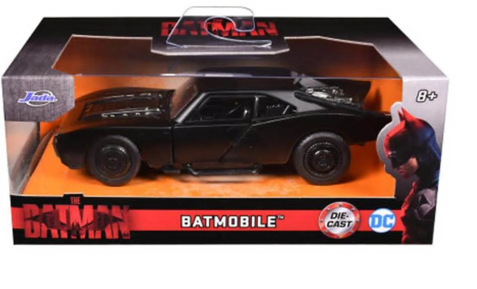 Jada 1/32 Diecast Batmobile Black The Batman 2022 Movie Hollywood Rides Series Diecast Model Car