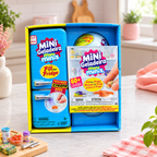 Mini Brands Fill The Fridge Series 1 Playset (Including a Mini Refrigerator and Surprise Capsules).