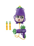 BrinjalSplash Purple Backpack Water Gun for Kids