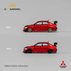 (CM64-EVOIX-24CARBON) Mitsubishi Lancer EVO IX Metallic Red (Carbon)
