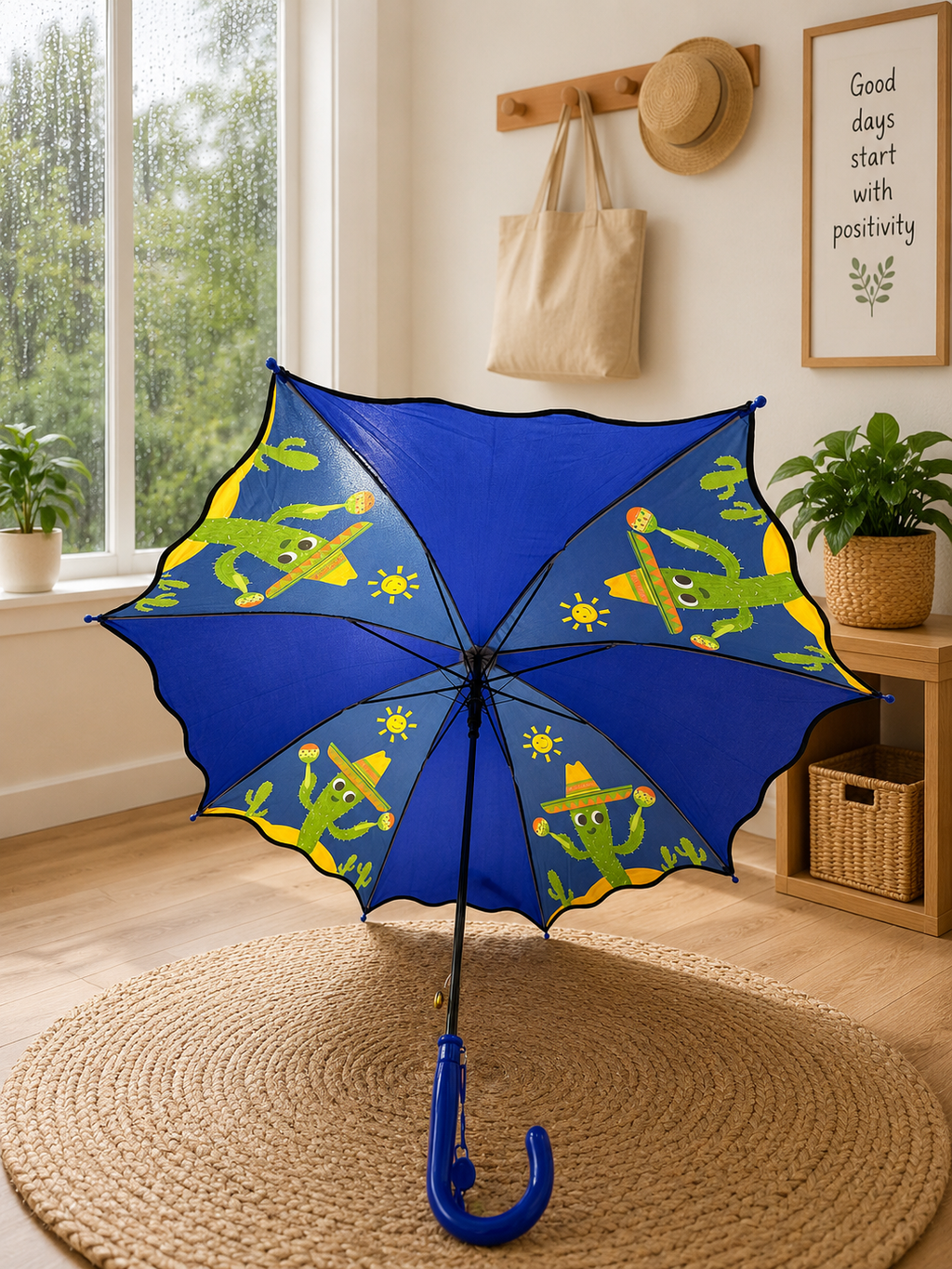 Umbrella Playful Cartoon Animal Theme For Boys Umbrella (Random 1)