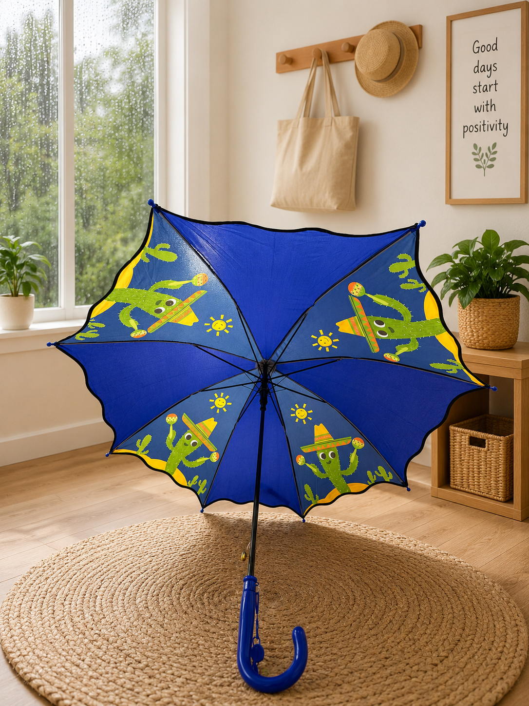 Umbrella Playful Cartoon Animal Theme For Boys Umbrella (Random 1)