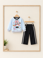 Judy Hopps Graphic Sweatshirt and Track Pants Co-ord Set
