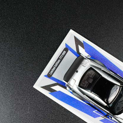 TIMEMICRO Nissan GT-R R35 Silver | 1:64 Scale Limited Edition