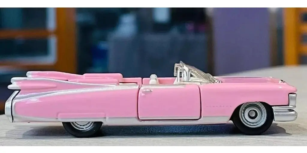 Bburago 1/64 Cadillac Eldorado Biarritz 59  Cor Rosa