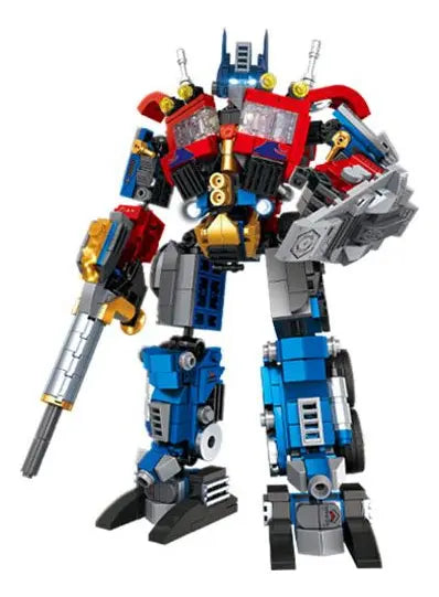 Transformers Blocks Optimus Prime Warrior Keep Bb305 725 Pieces ( 8IN2 )