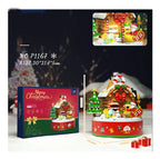 Christmas Building Blocks Festival Tree Tabletop Decorations Children's Assembly Toys Birthday Gifts Christmas Gift