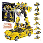 Transformers Blocks Bumblebee Warrior Keep Bb303 785 Pieces ( 8IN2 )