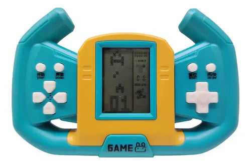 Steering Wheel Retro Handheld Brick Game Console