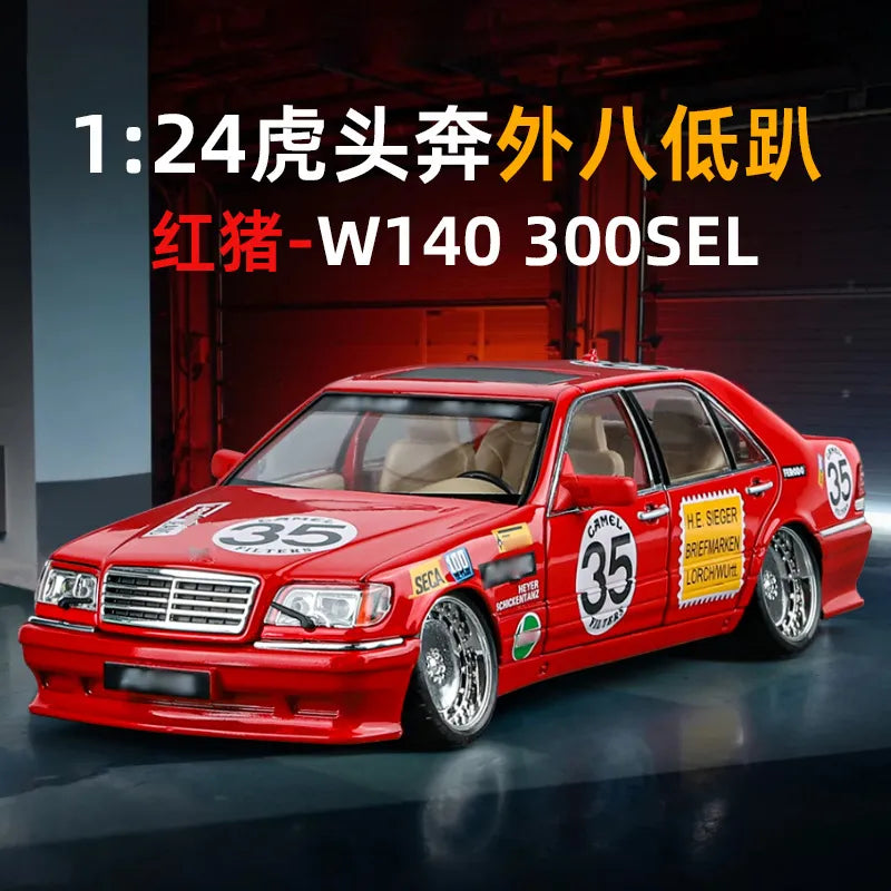 Jinlifang 1:24 Scale Mercedes - Benz W140 300Sel