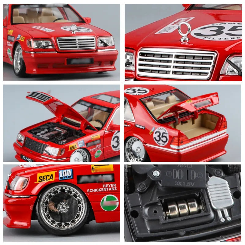 Jinlifang 1:24 Scale Mercedes - Benz W140 300Sel