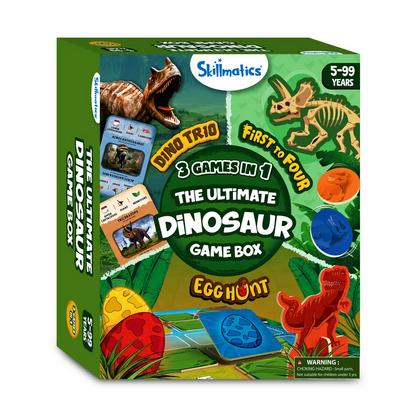 Ultimate Dinosaur Game Box | 3 Family Friendly Games in 1