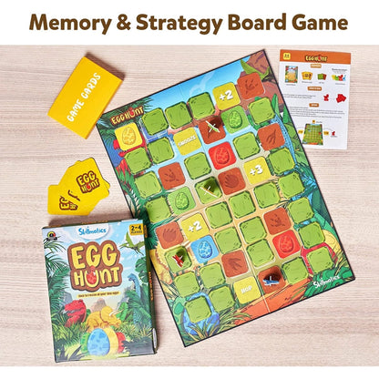 Egg Hunt : Dinosaur Themed | Memory & Strategy Game