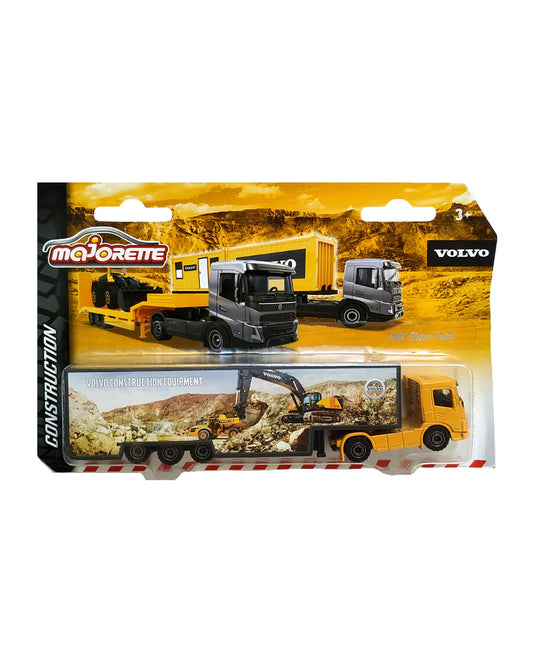Majorette Construction Volvo FMX Show Truck Construction Equipment - Yellow - 2022 Car