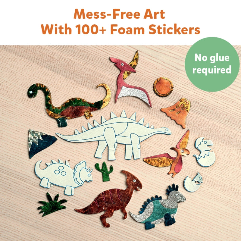 Foil Fun: World Of Dinosaurs | No Mess Art Kit