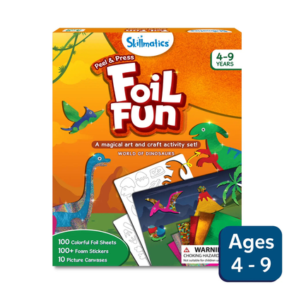 Foil Fun: World Of Dinosaurs | No Mess Art Kit