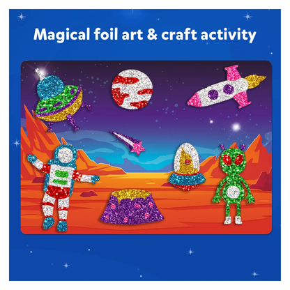 Foil Fun: Up in space | No Mess Art Kit