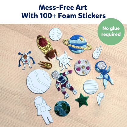 Foil Fun: Up in space | No Mess Art Kit