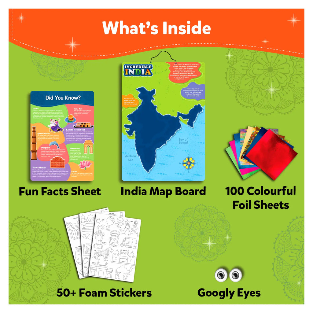 Skillmatics Foil Fun Incredible India