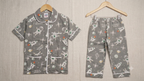 Space Mission Cotton Pajama Set